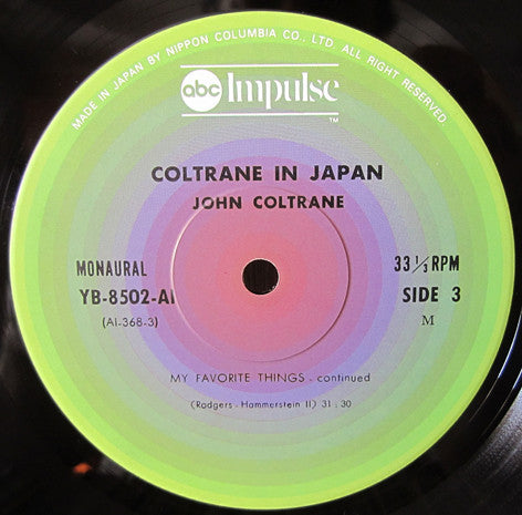 Coltrane In Japan