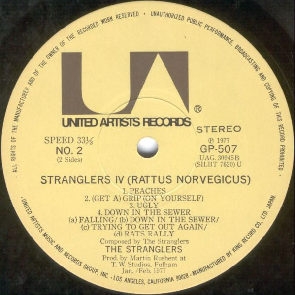 Stranglers IV (Rattus Norvegicus) = 夜獣の館