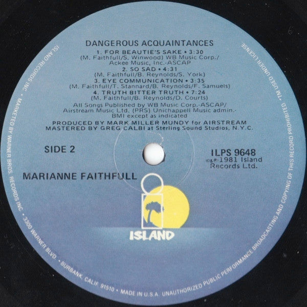 Dangerous Acquaintances