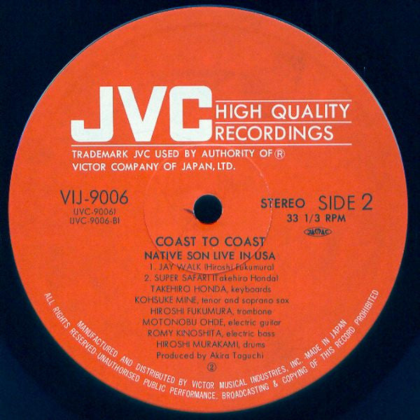 Coast To Coast (Live In USA)