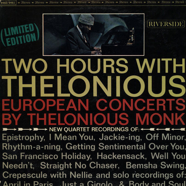 Two Hours With Thelonious (European Concerts By Thelonious Monk)
