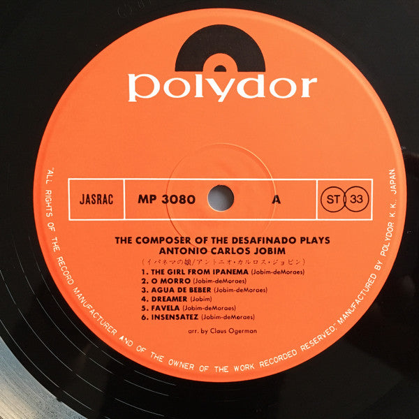 The Composer Of Desafinado, Plays