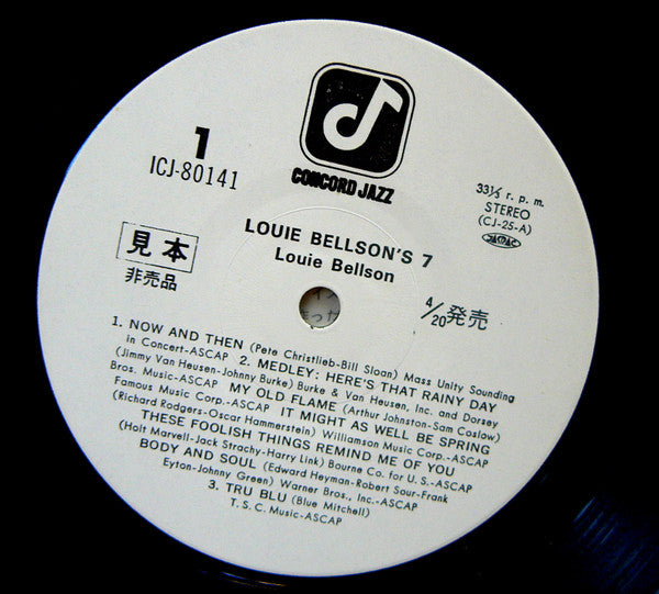 Louie Bellson's 7 - Live At The Concord Summer Festival