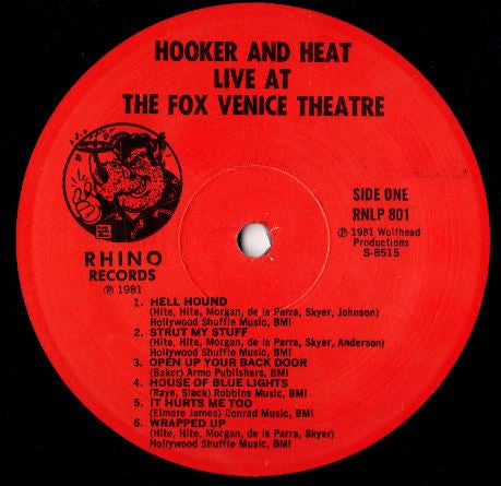 Canned Heat & John Lee Hooker Recorded Live At The Fox Venice Theatre