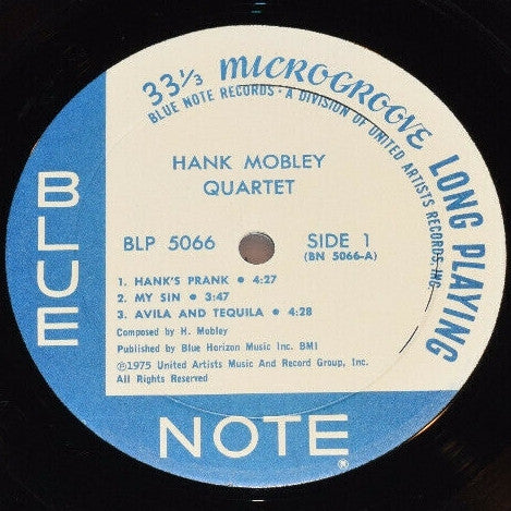 Hank Mobley Quartet