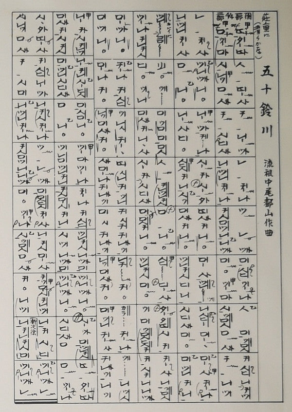 都山流 尺八本曲集成 ②