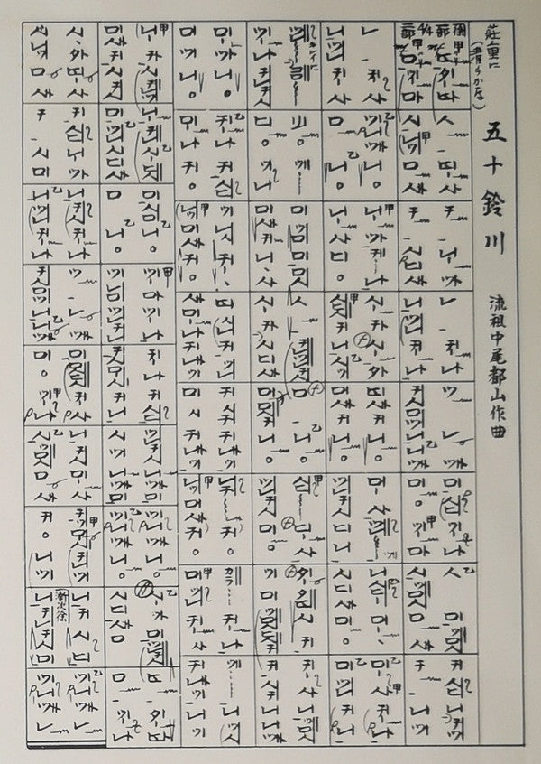 都山流 尺八本曲集成 ②