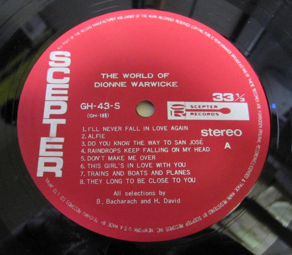 The World Of Dionne Warwicke