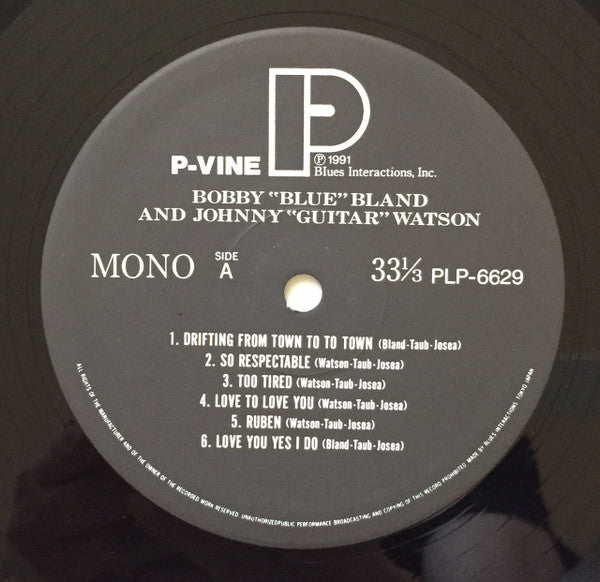 Bobby "Blue" Bland And Johnny "Guitar" Watson