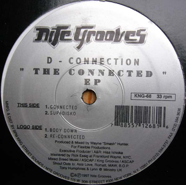 Release: The Connected EP-Vinyl-US-1997-KNG-68-57556