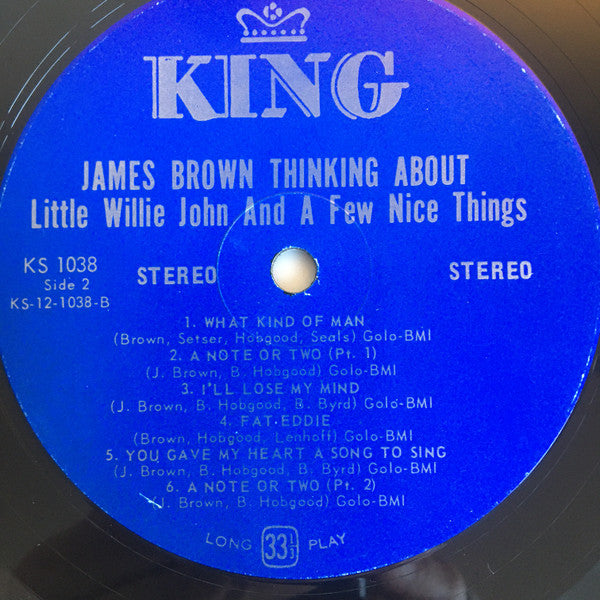 Thinking About Little Willie John And A Few Nice Things