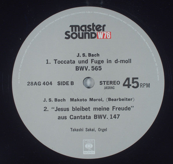 joHAnn SEBAStiAn BACH