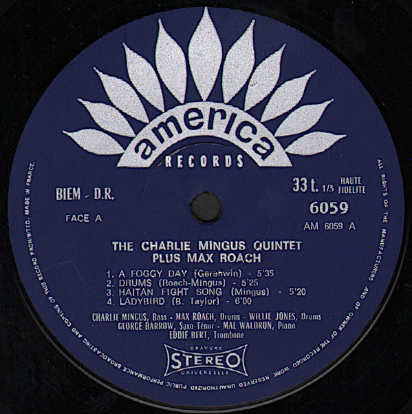 The Charles Mingus Quintet + Max Roach