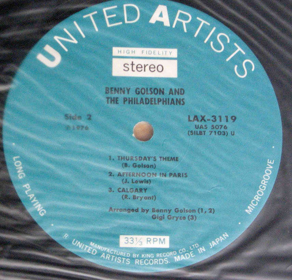 Benny Golson & The Philadelphians