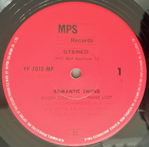 Romantic Swing - Eugen Cicero Plays Franz Liszt