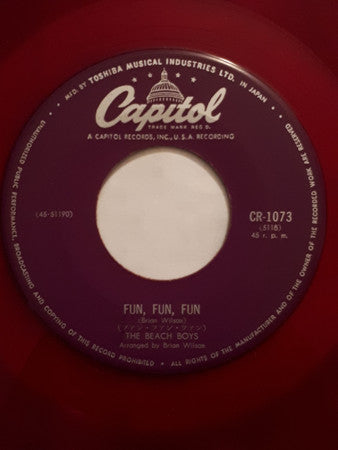 ファン・ファン・ファン = Fun, Fun, Fun / サーフ・ロマンス = Why Do Fools Fall In Love