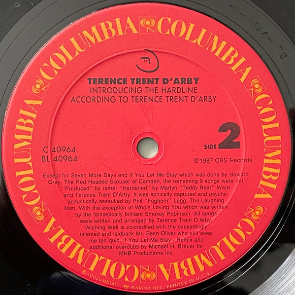 Introducing The Hardline According To Terence Trent D'Arby
