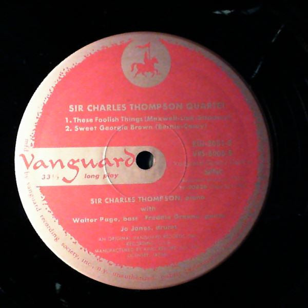 Sir Charles Thompson Quartet