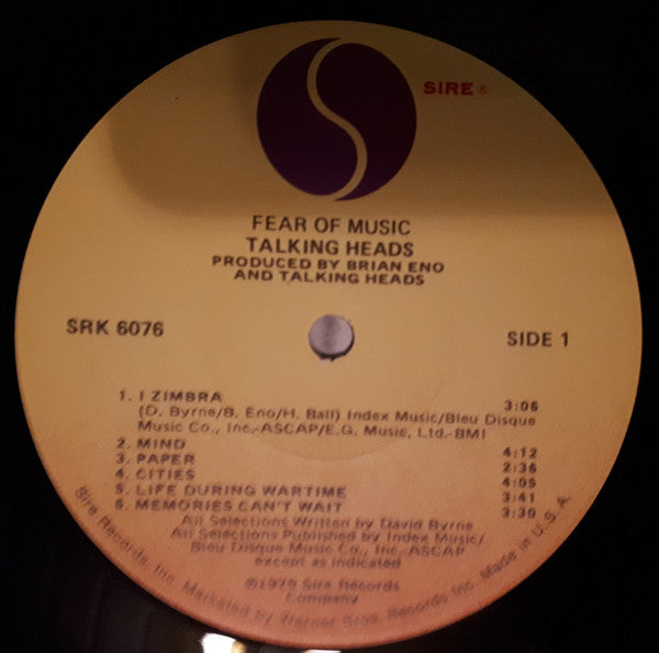 Fear Of Music