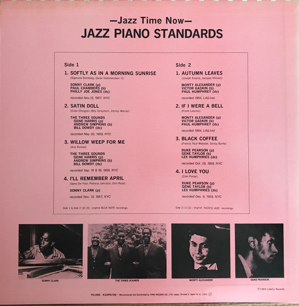 Jazz Piano Standards
