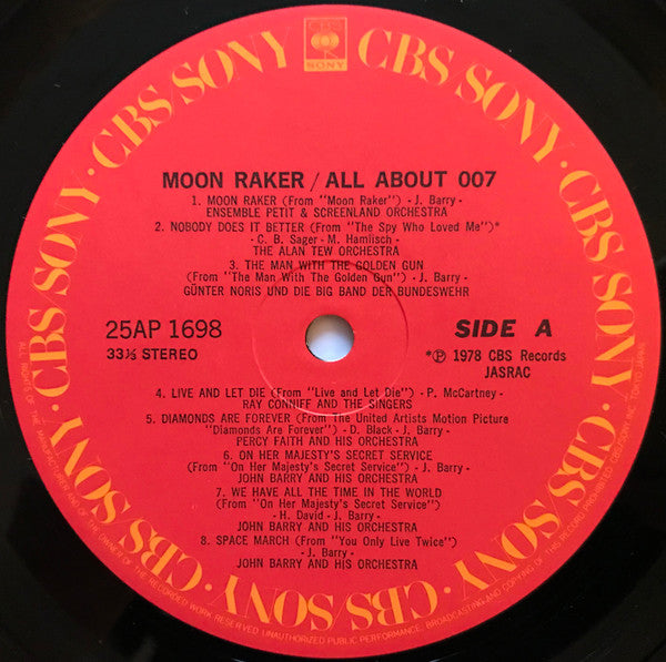 Moonraker / All About 007