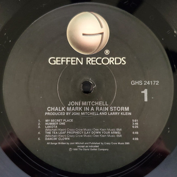 Chalk Mark In A Rain Storm