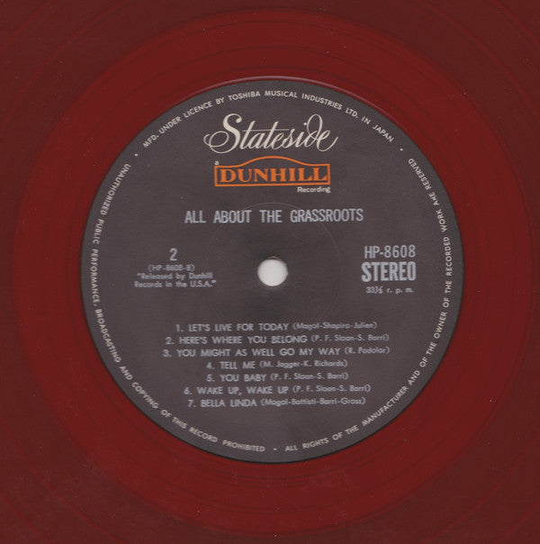 All About, The Grassroots = グラス・ルーツのすべて
