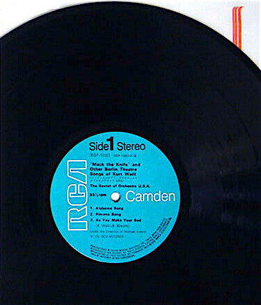 Mack The Knife And Other Berlin Theatre Songs Of Kurt Weill