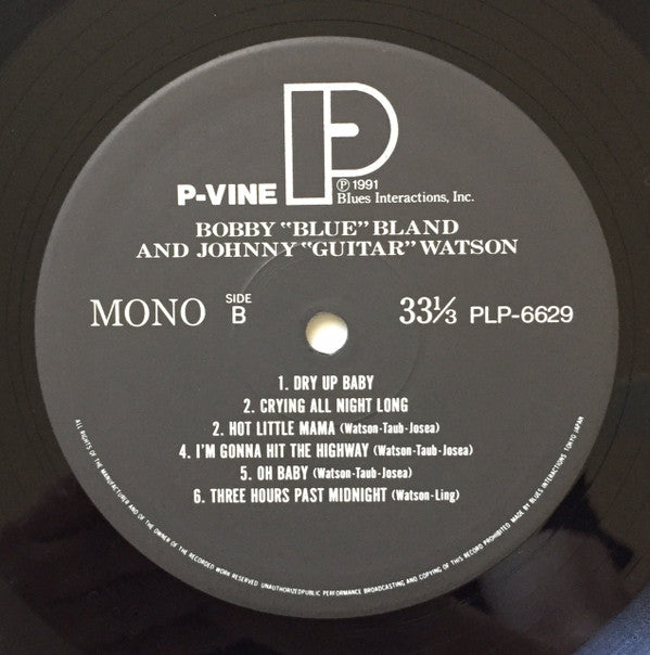 Bobby "Blue" Bland And Johnny "Guitar" Watson