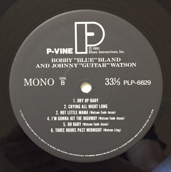 Bobby "Blue" Bland And Johnny "Guitar" Watson