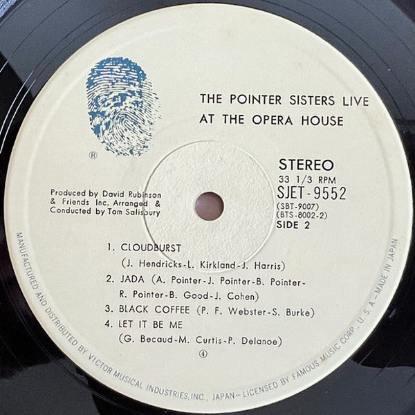 The Pointer Sisters Live At The Opera House