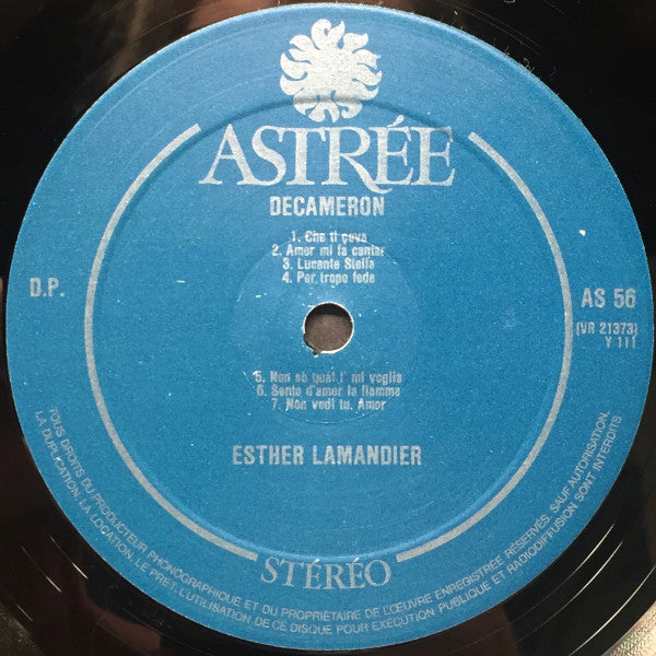 Decameron (Ballate Monodiques De L'Ars Nova Florentine)