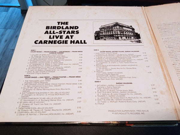 The Birdland All-Stars Live At Carnegie Hall