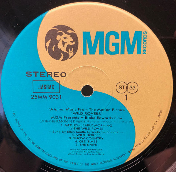 Wild Rovers - Original Music From The Motion Picture