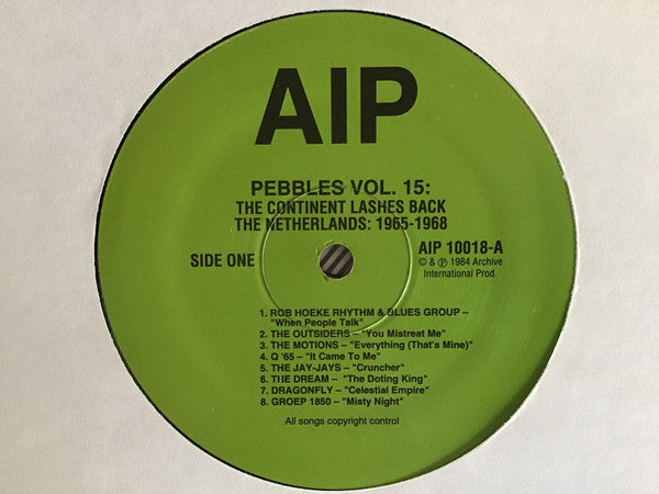 Pebbles Vol.15 - The Continent Lashes Back! The Netherlands 1965 - 1968