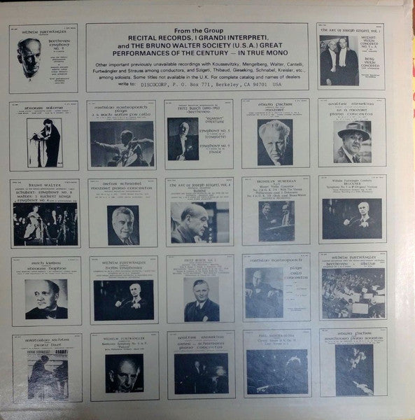 Sonata N°9 / Fantasia (Historical Recordings. )