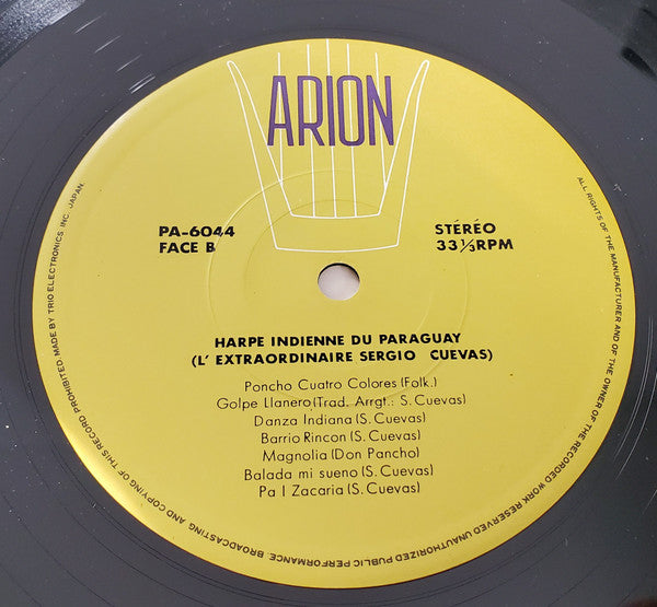 Harpe Indienne Du Paraguay (L'Extraordinaire Sergio Cuevas) / パラグアイのインディアン・ハープ: グァラニ族のアルパ