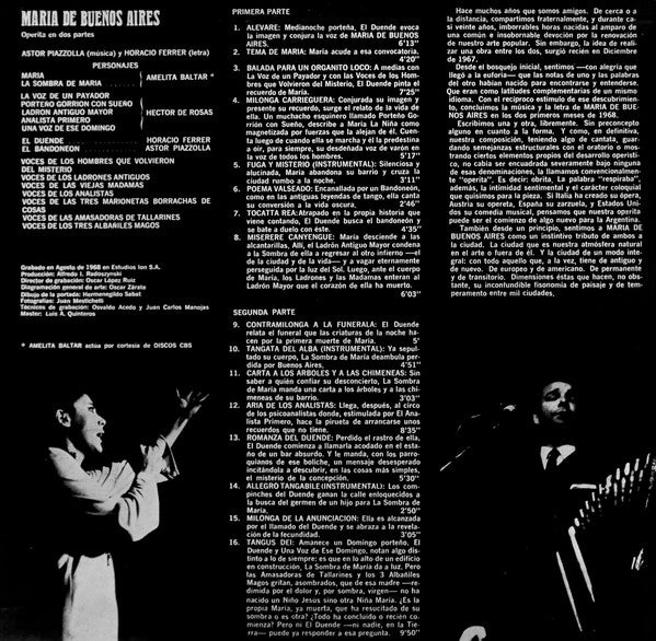 Maria De Buenos Aires