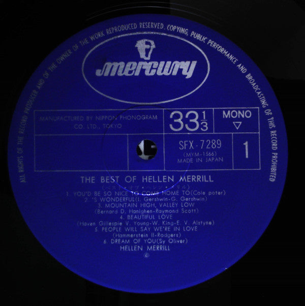 The Best Of Hellen Merrill