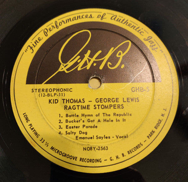 Kid Thomas - George Lewis Ragtime Stompers