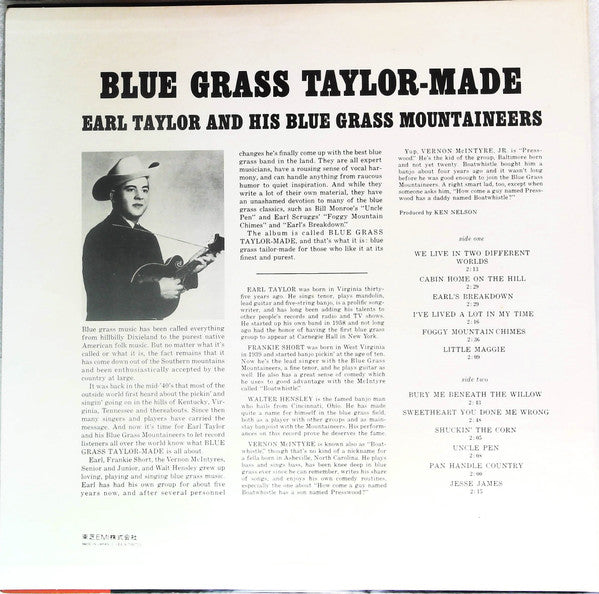 Blue Grass Taylor-Made