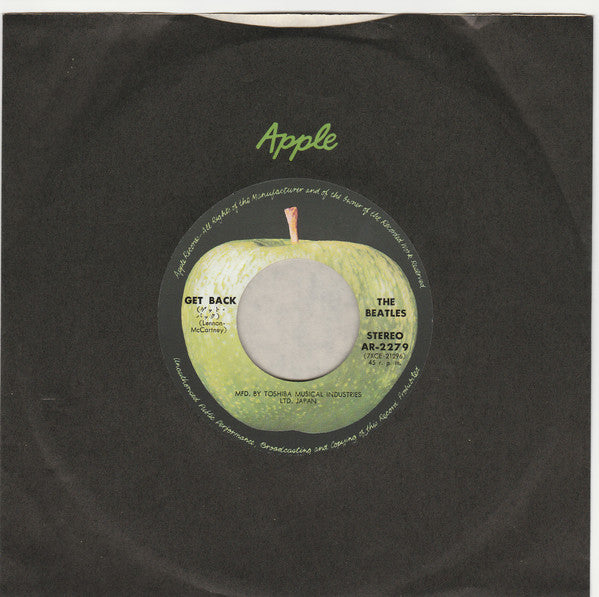 ゲット・バック / ドント・レット・ミー・ダウン = Get Back / Don't Let Me Down =ドント・レット・ミー・ダウン)