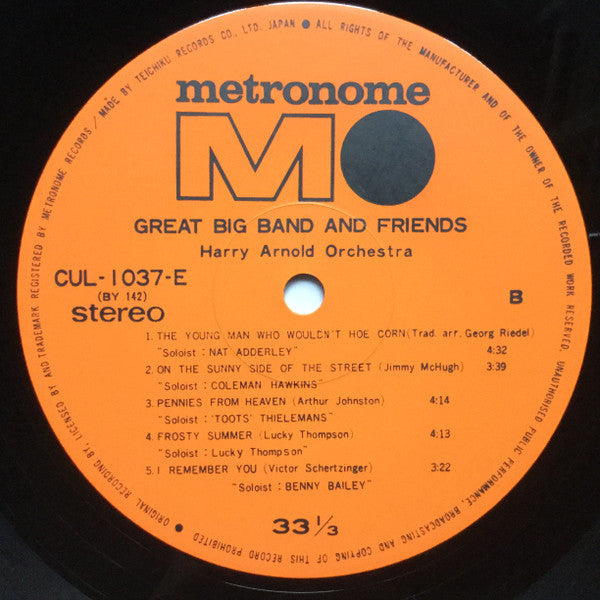 Great Big Band And Friends = ハリー・アーノルド・アンド・ヒズ・フレンズ