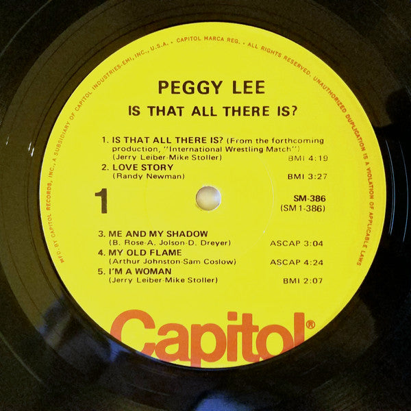 Is That All There Is?