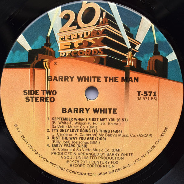 Barry White The Man