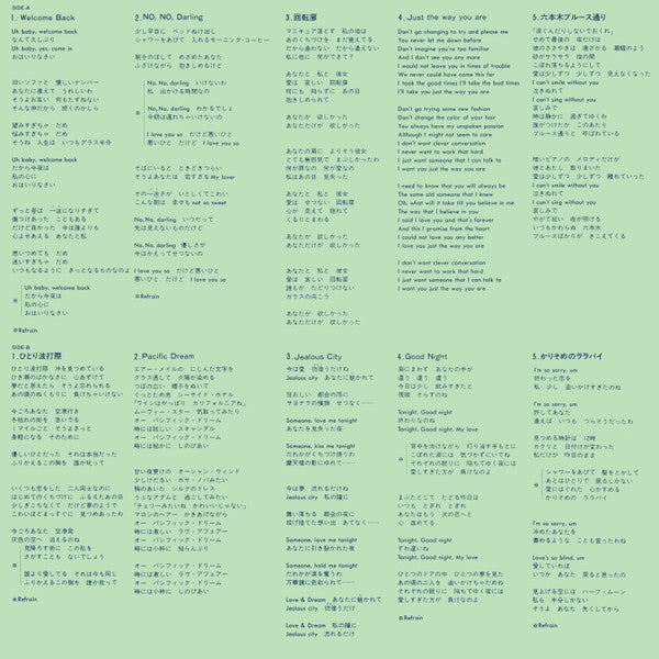 Welcome Back.... To You