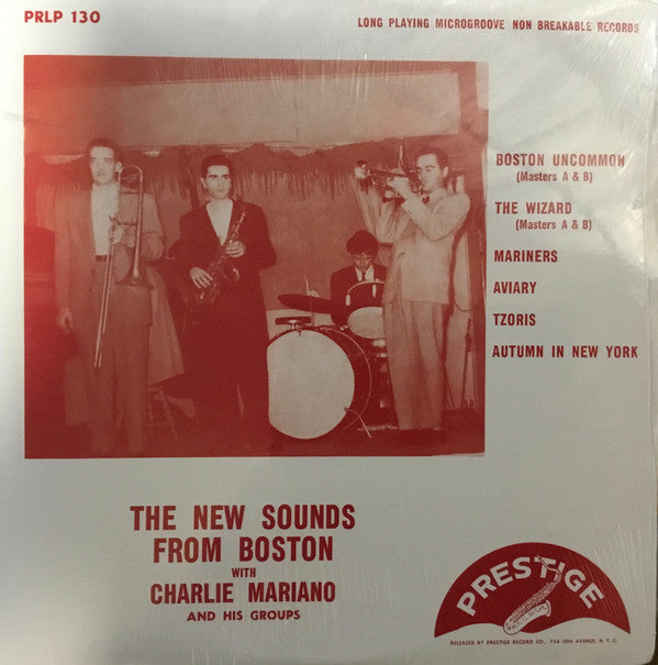 The New Sounds From Boston With Charlie Mariano And His Groups