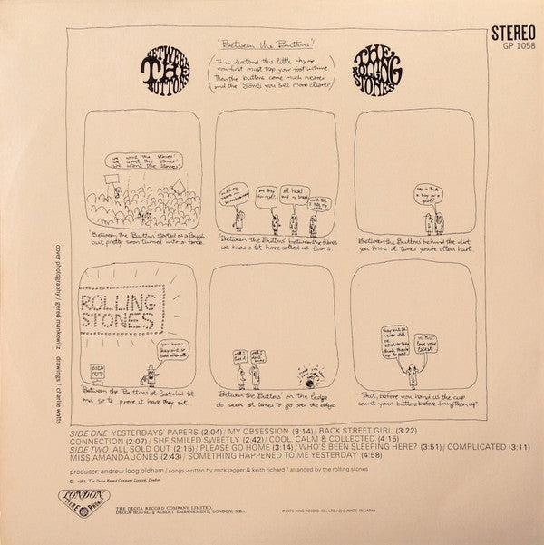 Between The Buttons = ビトゥイーン・ザ・バトンズ