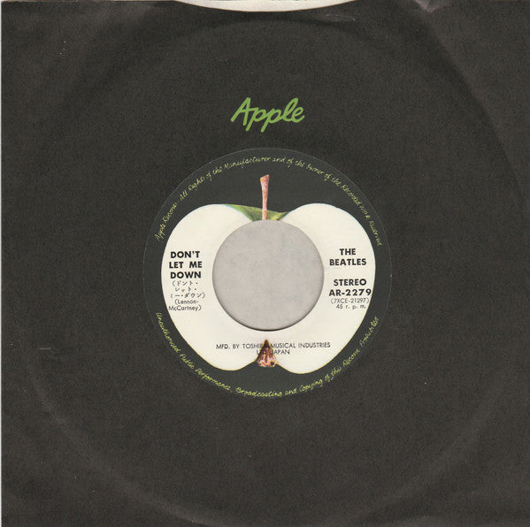 ゲット・バック / ドント・レット・ミー・ダウン = Get Back / Don't Let Me Down =ドント・レット・ミー・ダウン)