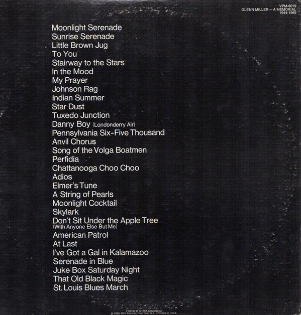 A Memorial 1944-1969